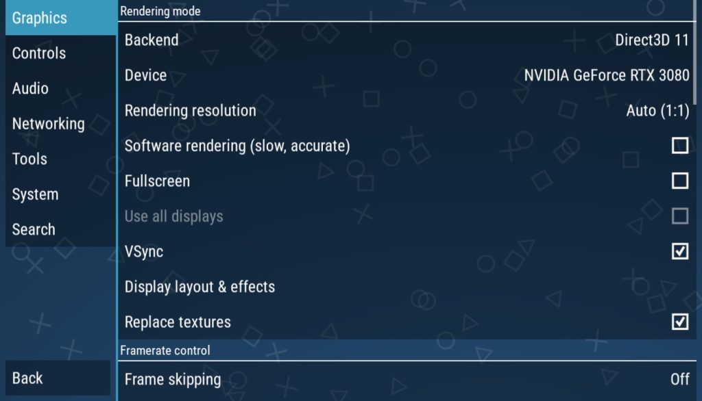 برنامج PPSSPP - لقطة شاشة 3