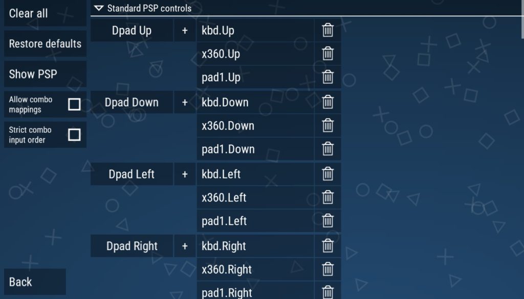 برنامج PPSSPP - لقطة شاشة 5
