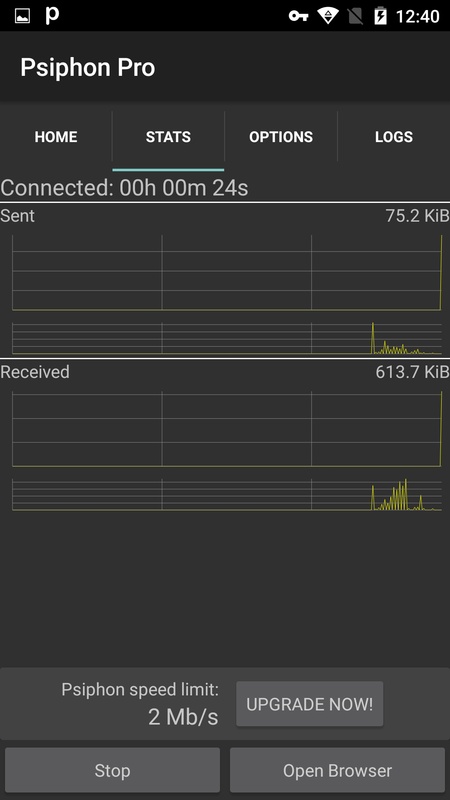 تطبيق Psiphon Pro - لقطة شاشة 2