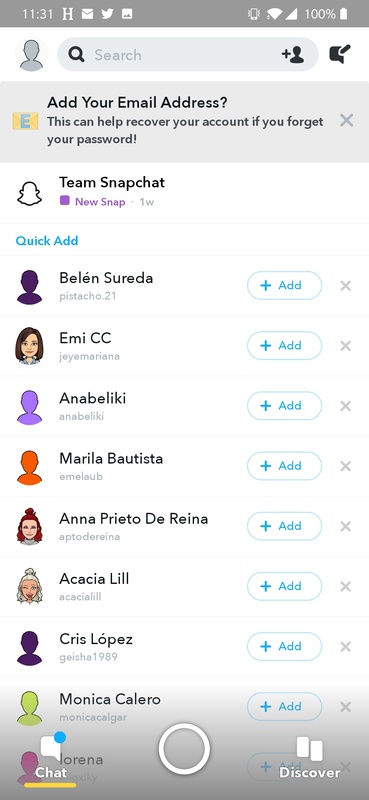 تطبيق Snapchat - لقطة شاشة 5