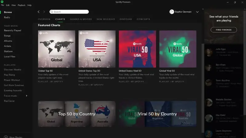 Spotify screenshot 3