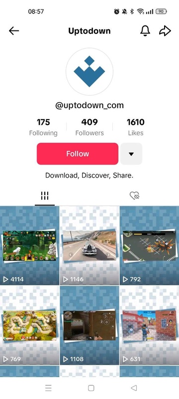 تطبيق TikTok - لقطة شاشة 1