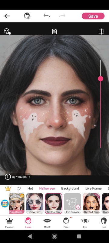 تطبيق YouCam Makeup - لقطة شاشة 1