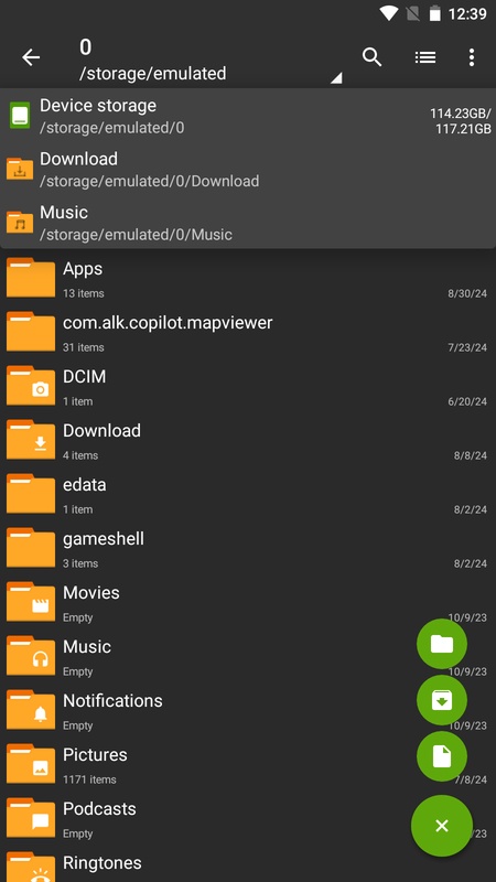 تطبيق ZArchiver - لقطة شاشة 3