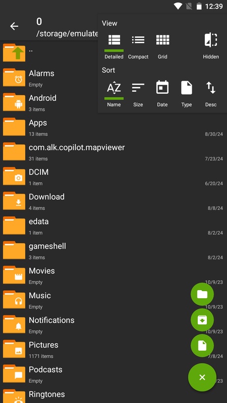 تطبيق ZArchiver - لقطة شاشة 4